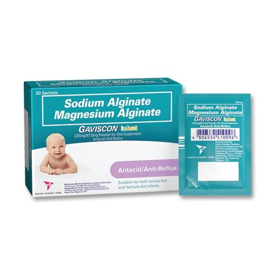 GAVISCON INFANT Sodium Alginate / Magnesium Alginate 225mg / 87.5mg